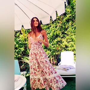 LOVESHACKFANCY SARATOGA SKIRT